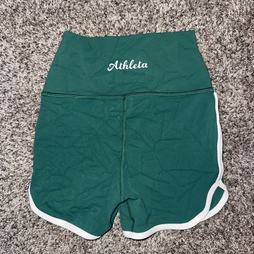Athleta Women's Green Athletic Shorts